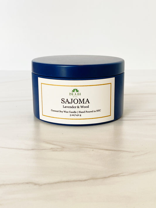 Sajoma Signature Travel Tin Scented Candle