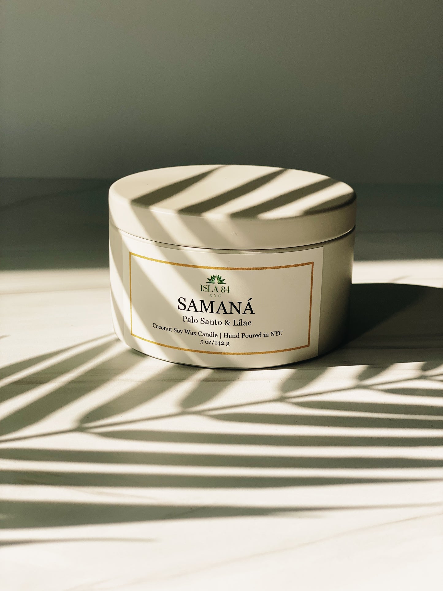 Samaná Signature Travel Tin Scented Candle