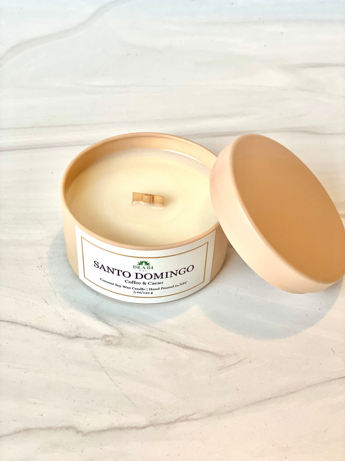 Santo Domingo Signature Travel Tin Scented Candle