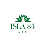 Isla 84 NYC Logo; Dark Green Leaf; Luxury Candles inspired by the Dominican Republic