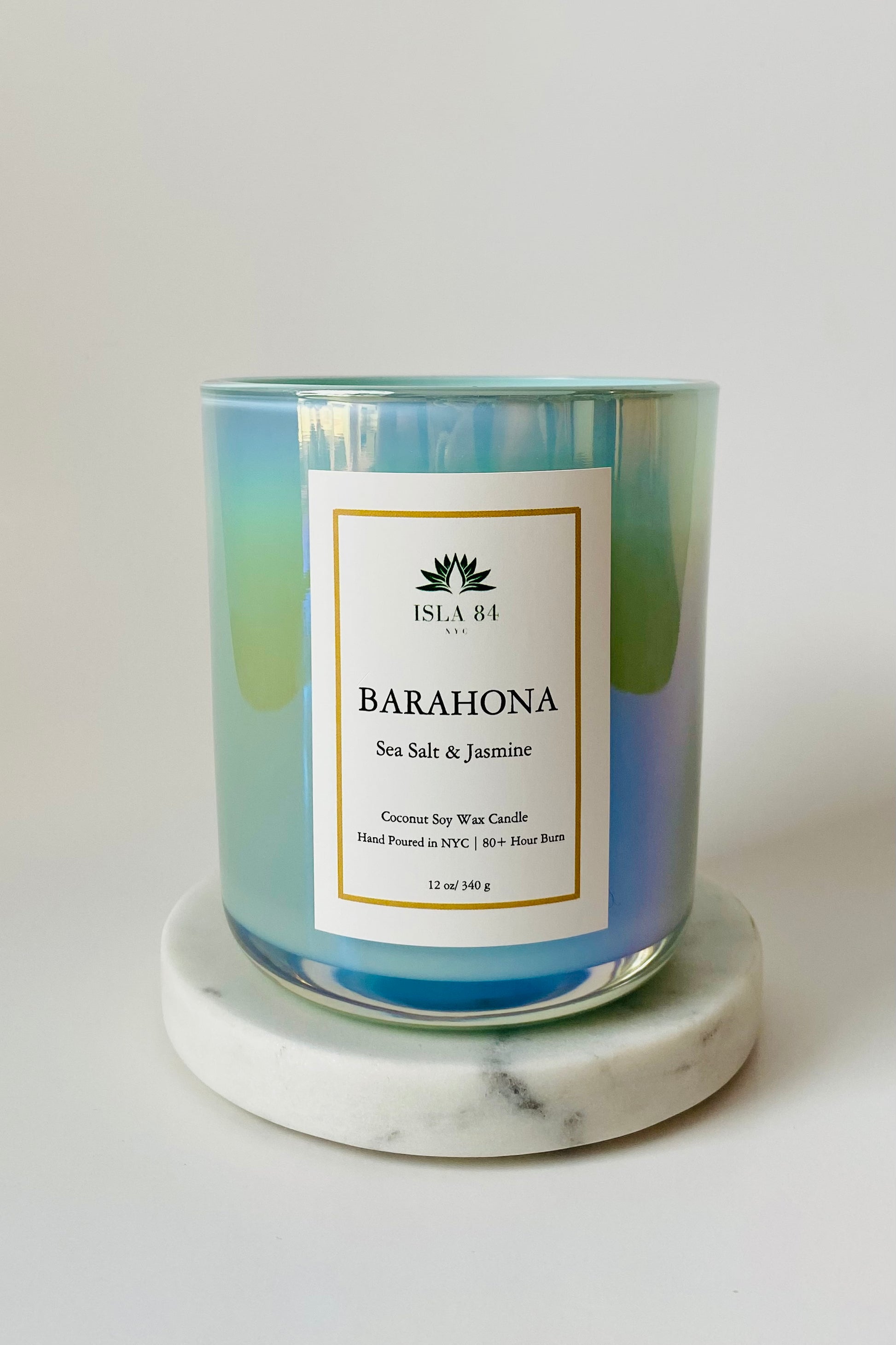 Barahona Signature Candle; Dominican Candle; Coconut Soy Wax Candle
