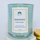 Barahona Signature Scented Candle; Dominican Republic Candles; Coconut Soy Wax Candle with Wood Wick